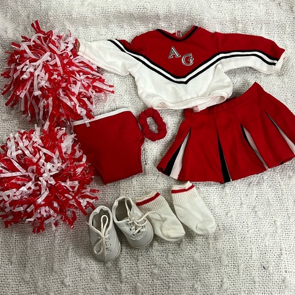 Vintage American Girl / Pleasant Company Cheerleader Outfit (Retired 1999) - Picture 1 of 7